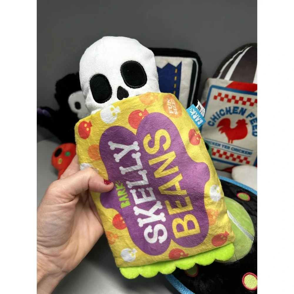 Bark Box Lot - Plush Squeaky Crinkle Dog Toys For Medium / Large Dogs Variety!